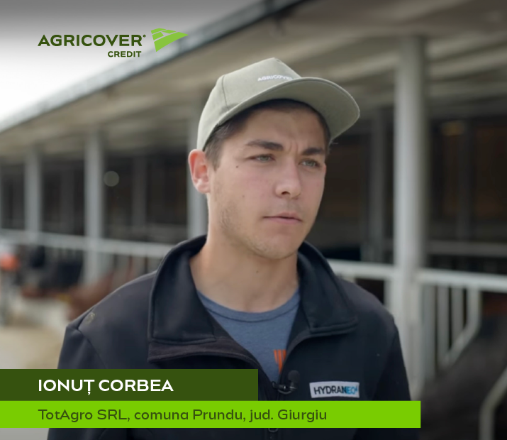 Ionuț Corbea, partenerul Agricover Credit IFN: 